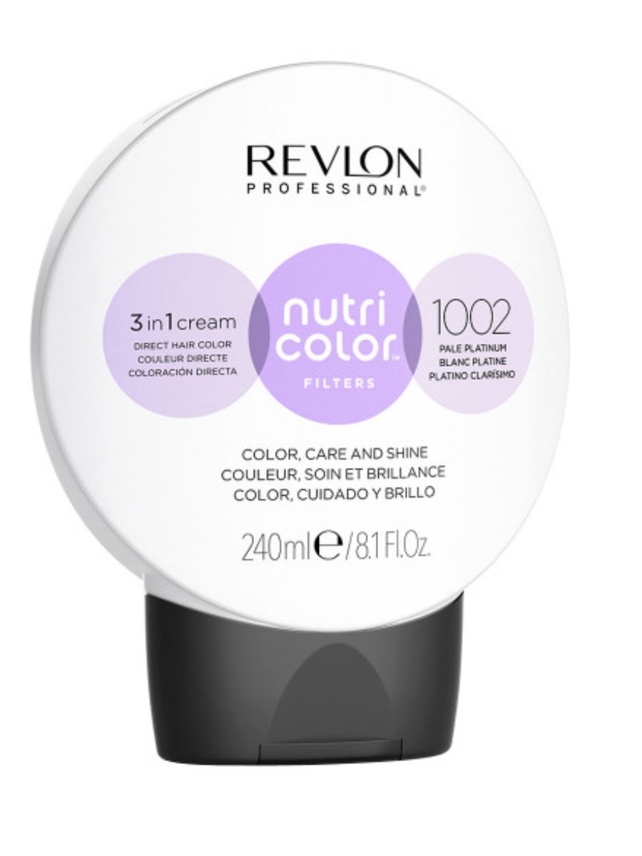 Revlon Nutri Color Creme für Echthaar - 1002 Platin Blond - 240 ml